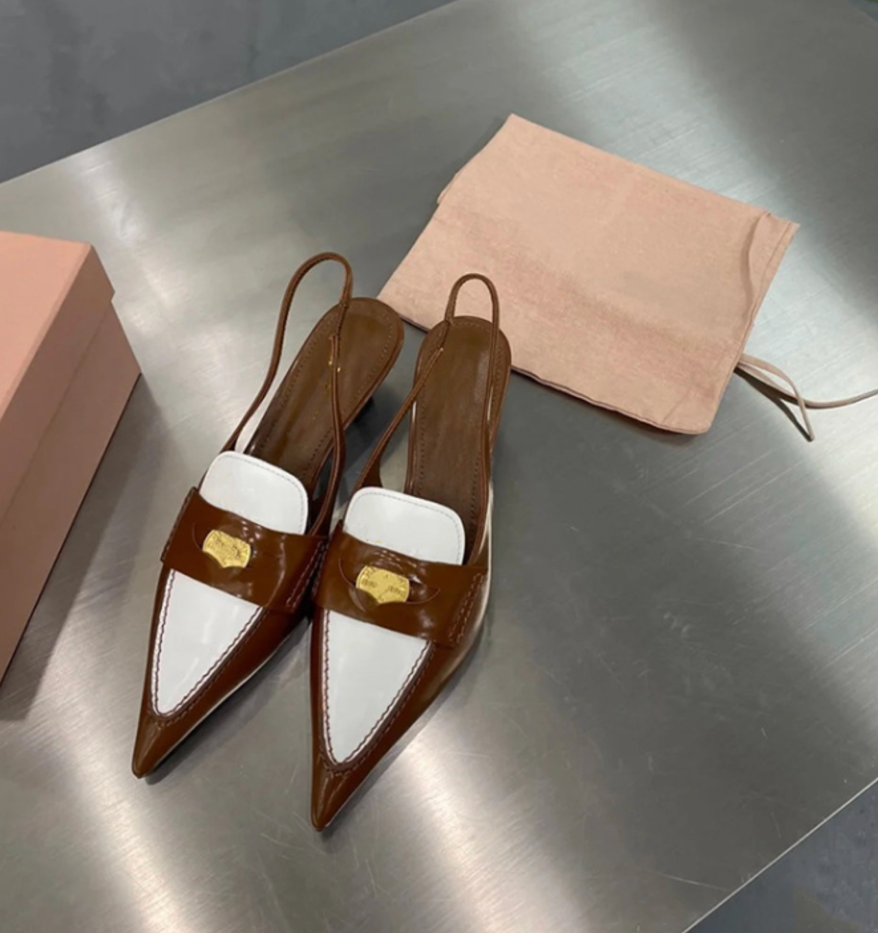 Élanora™ – Pointed-Toe Slingback Stiletto Heels