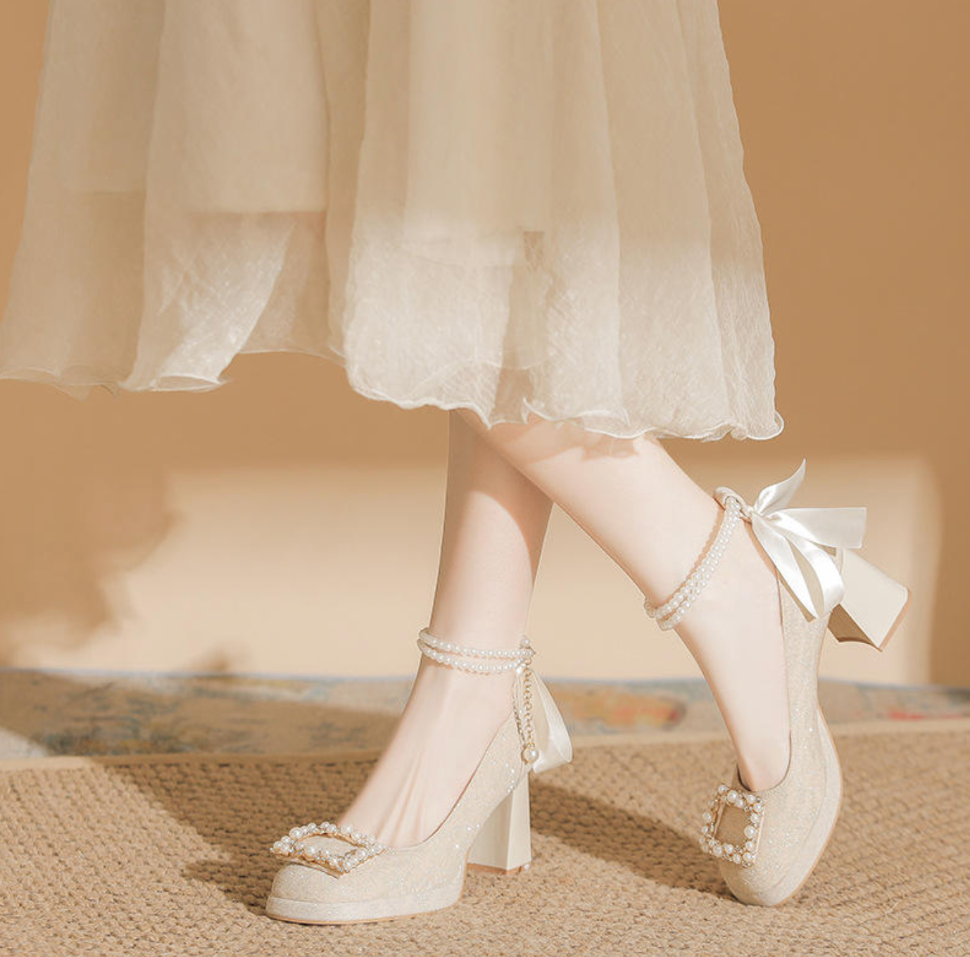 Valerisse™ – Chic Square-Heel Slip-On Shoes