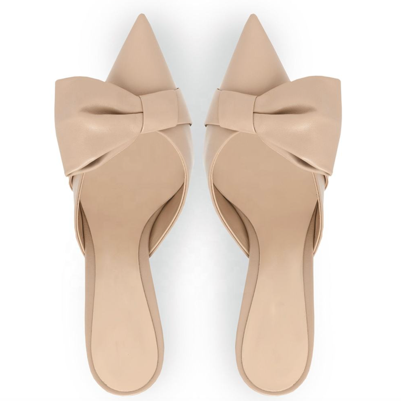 Celestine™ – Elegant Closed-Toe Mule Heels